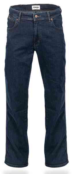 Wrangler Texas Stretch - Blue Black - Herren Jeans